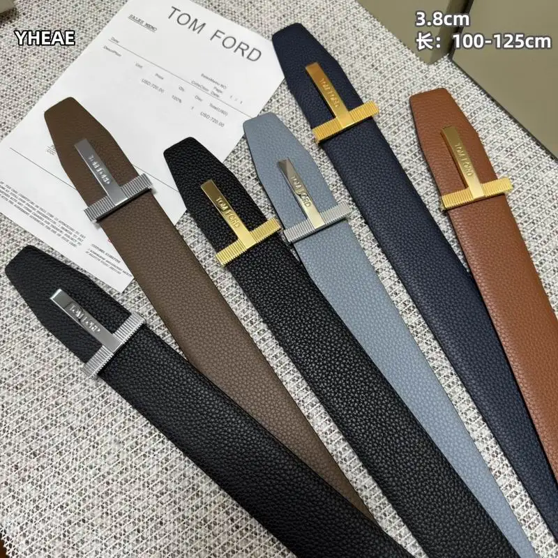 Tom Ford belt 38mmX100-125cm 8L11